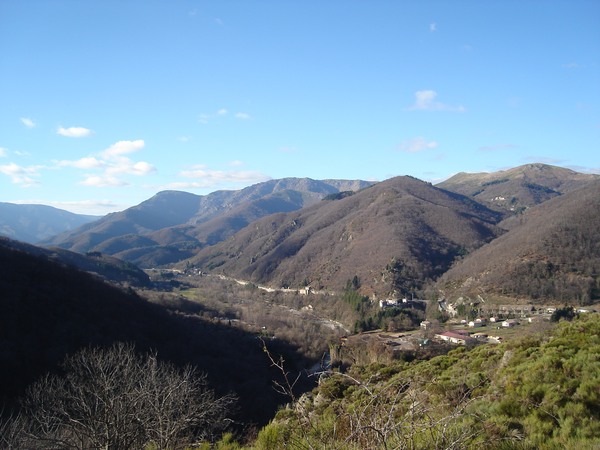 Vue du village de Thueyts (1)