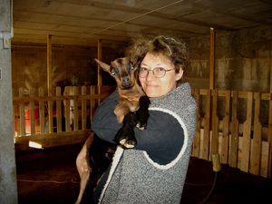 Marcy fait faire le tour du propriétaire à Ginette