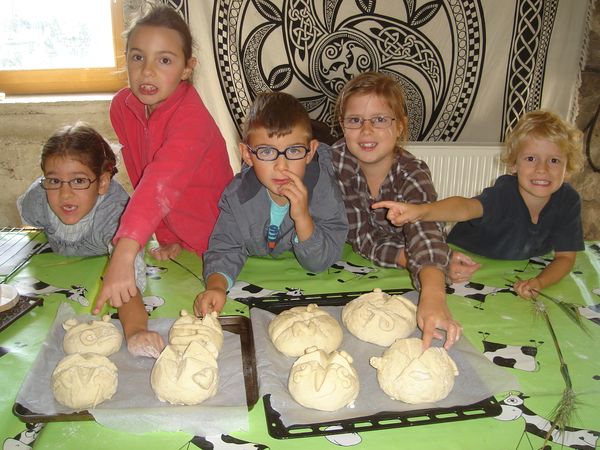 Des petits pains joliment décorés